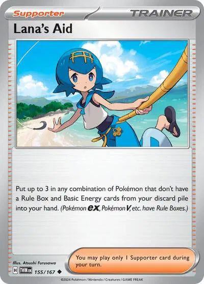 155/167 Lana's Aid Reverse Holo - Twilight Masquerade