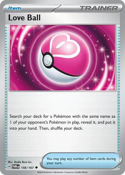156/167 Love Ball Reverse Holo - Twilight Masquerade