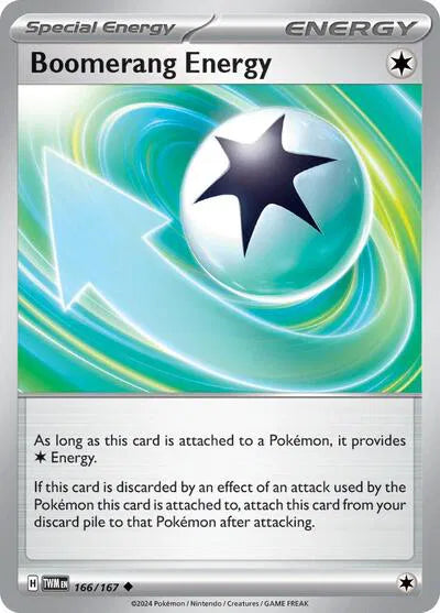 166/167 Boomerang Energy Reverse Holo - Twilight Masquerade