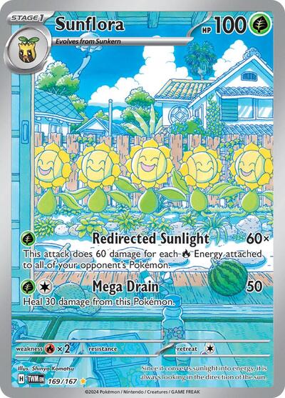 169/167 Sunflora - Twilight Masquerade