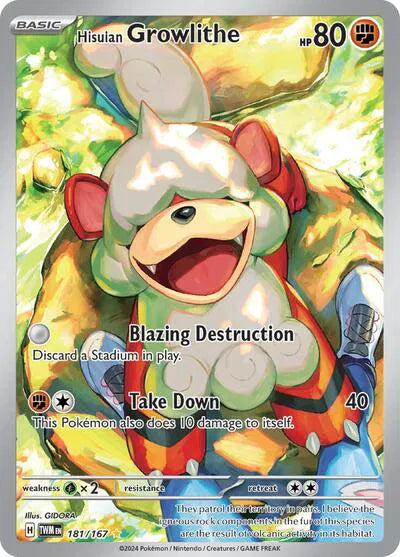 181/167 Hisuian Growlithe - Twilight Masquerade