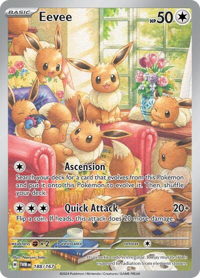 188/167 Eevee - Twilight Masquerade