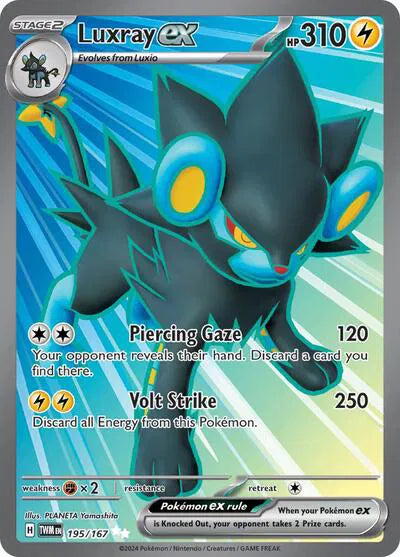 195/167 Luxray EX - Twilight Masquerade