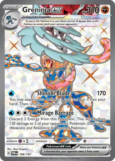 198/167 Greninja EX - Twilight Masquerade