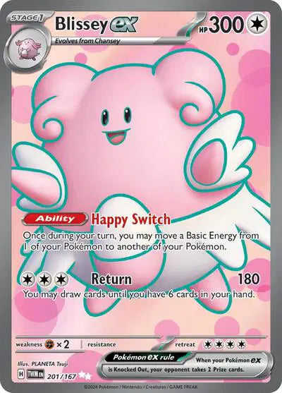 201/167 Blissey EX - Twilight Masquerade