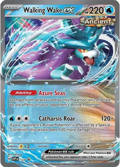 SVP 127 Walking Wake EX - SVP Black Star Promo
