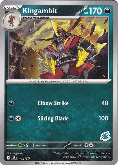 SVP 113 Kingambit - SVP Black Star Promo