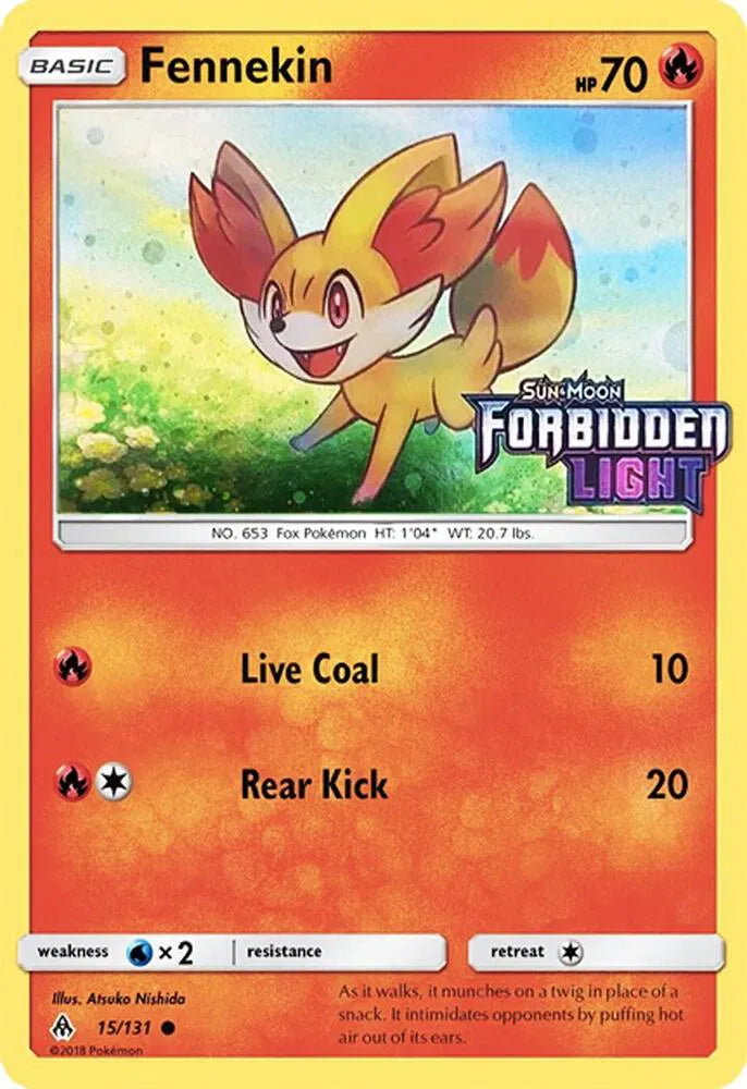 15/131 Fennekin (Toys R'Us) - Forbidden Light