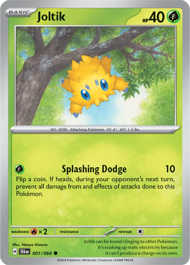 001/064 Joltik Reverse Holo
