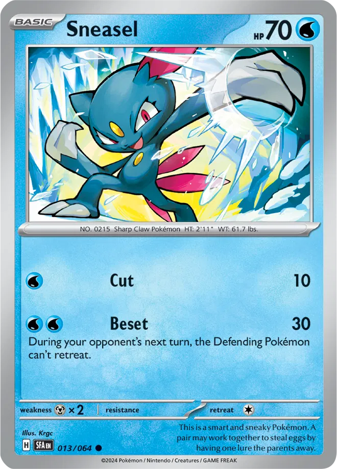 013/064 Sneasel Reverse Holo