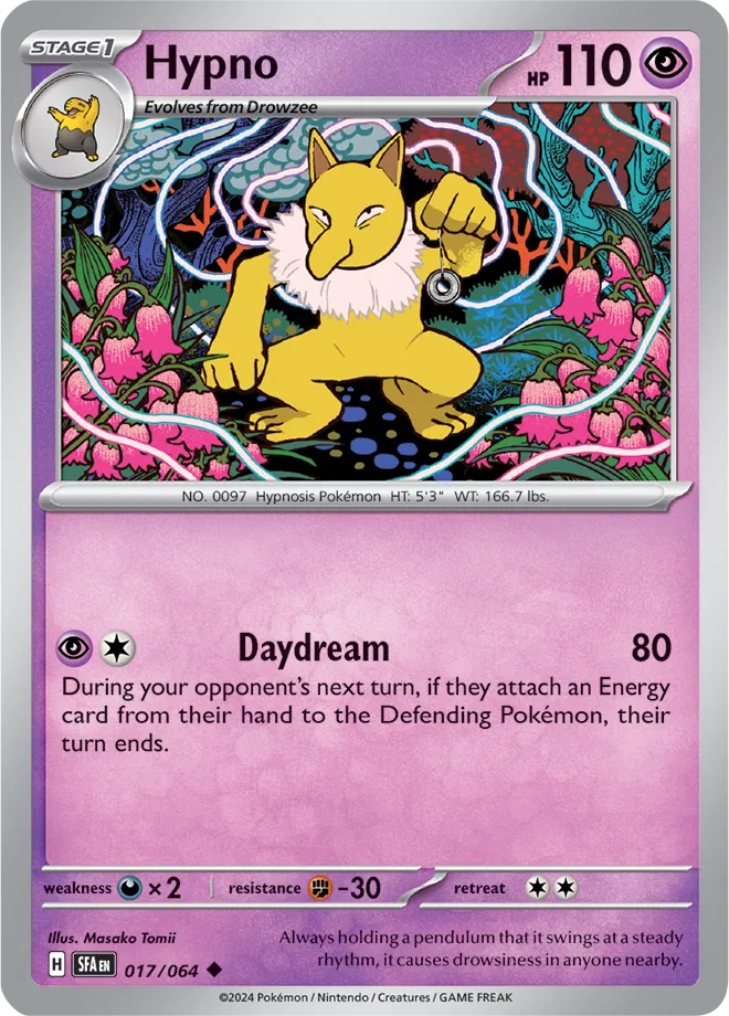 017/064 Hypno Reverse Holo