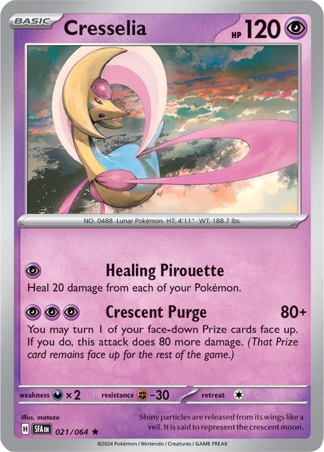 021/064 Cresselia Holofoil