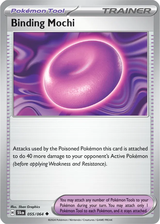 055/064 Binding Mochi Reverse Holo - Shrouded Fable