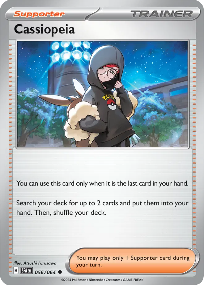 056/064 Cassiopeia Reverse Holo - Shrouded Fable