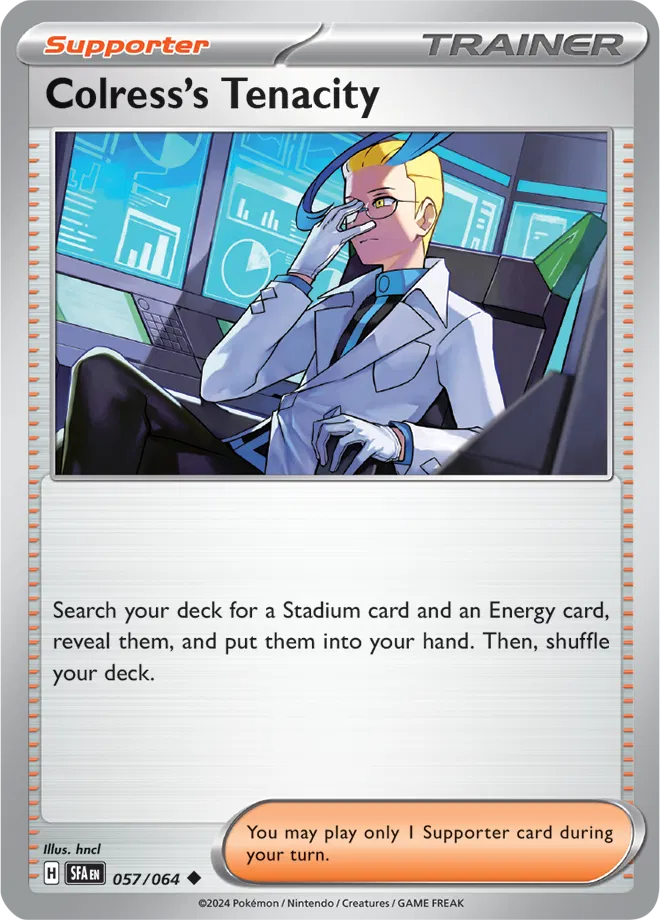 057/064 Colress's Tenacity Reverse Holo - Shrouded Fable