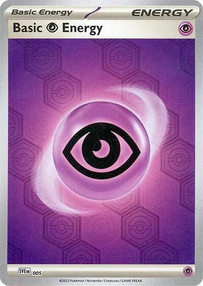 SVE 005 Basic Psychic Energy Reverse Holo - Shrouded Fable