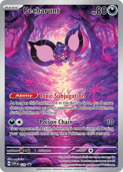 SVP 129 Pecharunt - SVP Black Star Promo