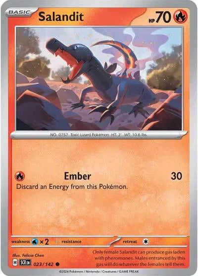 023/142 Salandit Reverse Holo