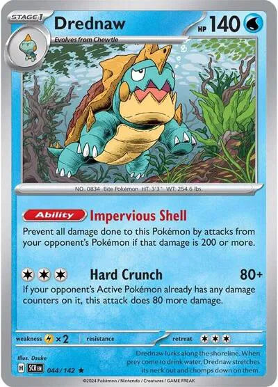 044/142 Drednaw Holofoil - Stellar Crown