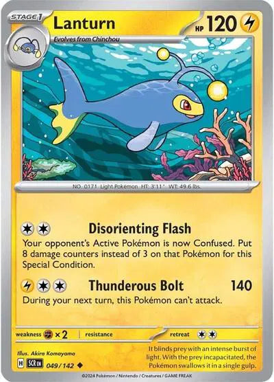 049/142 Lanturn Reverse Holo - Stellar Crown