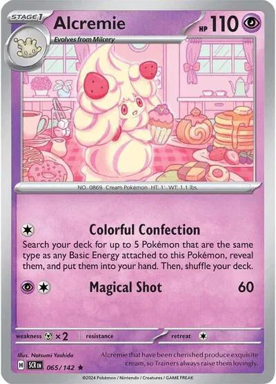 065/142 Alcremie Holofoil - Stellar Crown