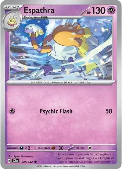069/142 Espathra Reverse Holo - Stellar Crown
