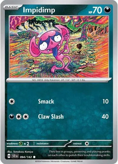 094/142 Impidimp Reverse Holo - Stellar Crown