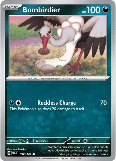 097/142 Bombirdier Reverse Holo - Stellar Crown