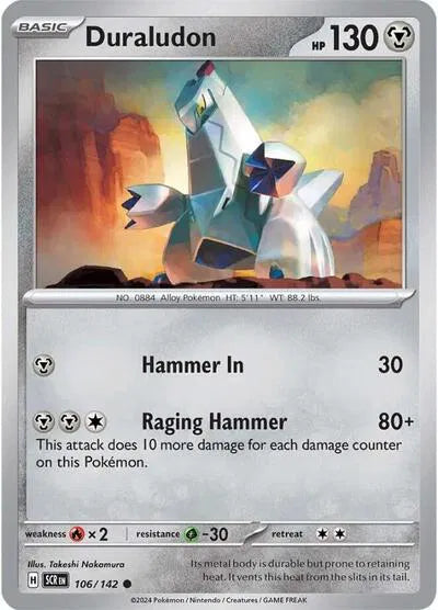 106/142 Duraludon Reverse Holo - Stellar Crown