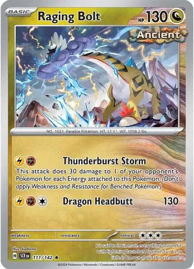 111/142 Reging Bolt Reverse Holo - Stellar Crown