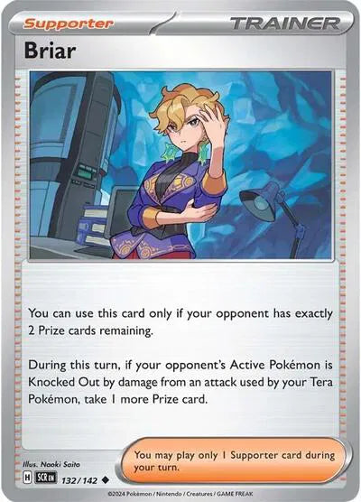 132/142 Briar Reverse Holo - Stellar Crown