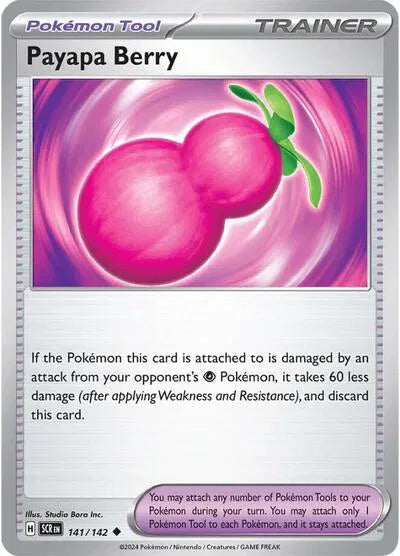 141/142 Payapa Berry Reverse Holo - Stellar Crown