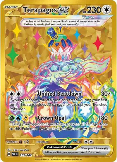 173/142 Terapagos EX - Stellar Crown