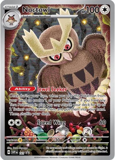 SVP 141 Noctowl - SVP Black Star Promo