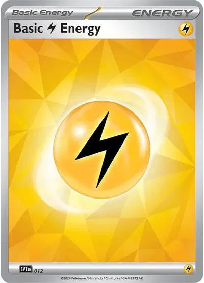 SVE 012 Basic Lightning Energy Holofoil - Stellar Crown