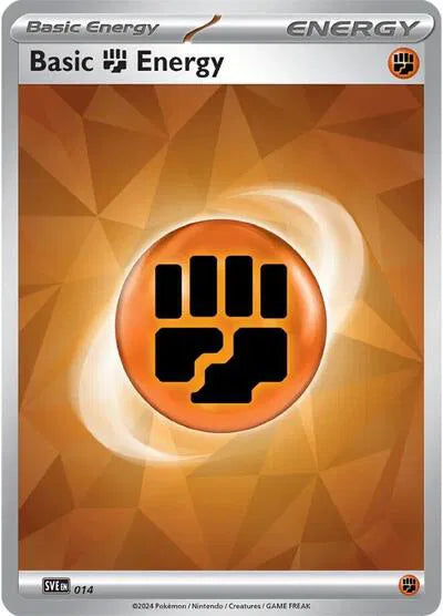 SVE 014 Basic Fighting Energy Holofoil - Stellar Crown