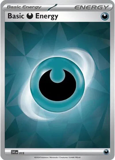 SVE 015 Basic Darkness Energy Holofoil - Stellar Crown