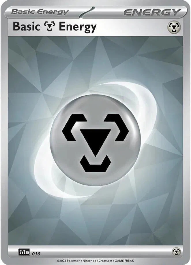 SVE 016 Basic Metal Energy Holofoil - Stellar Crown