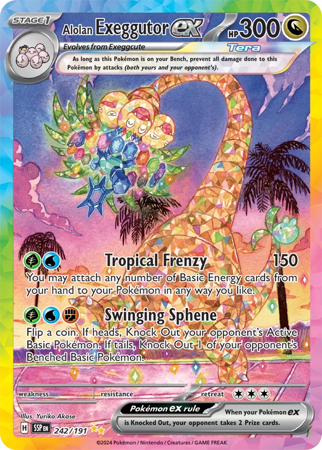 242/191 Alolan Exeggutor EX