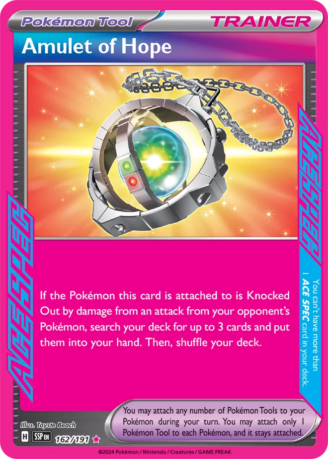 162/191 Amulet of Hope - Surging Sparks