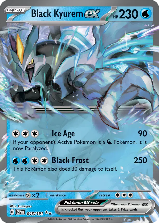 048/191 Kyurem Noir EX