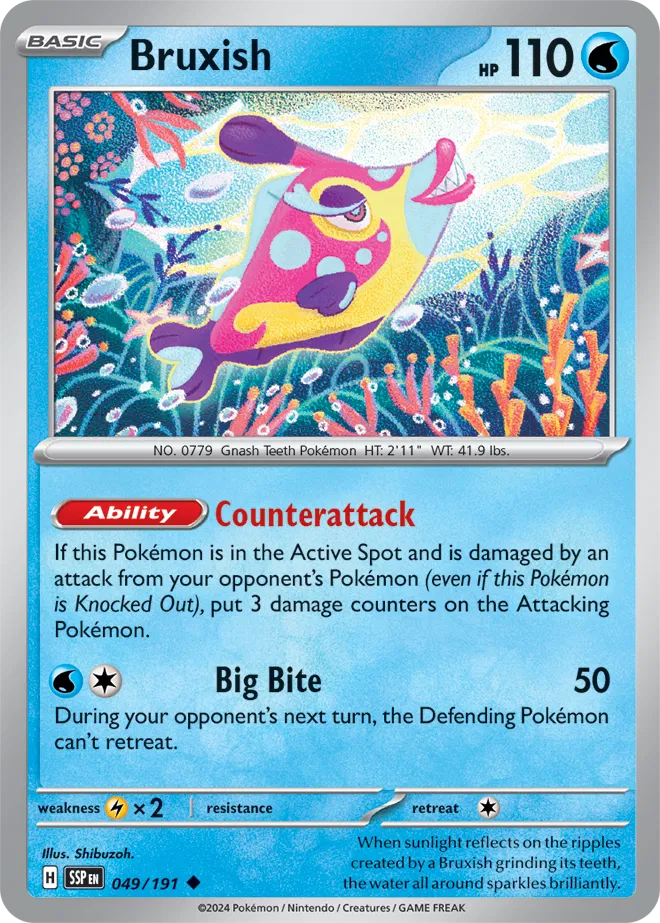 049/191 Bruxish Reverse Holo