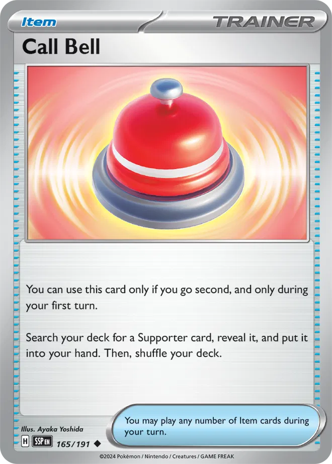 165/191 Call Bell Reverse Holo