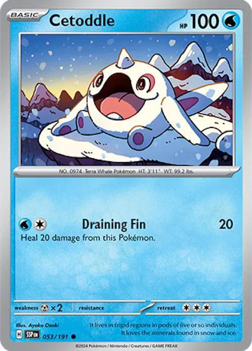 053/191 Cetoddle Reverse Holo