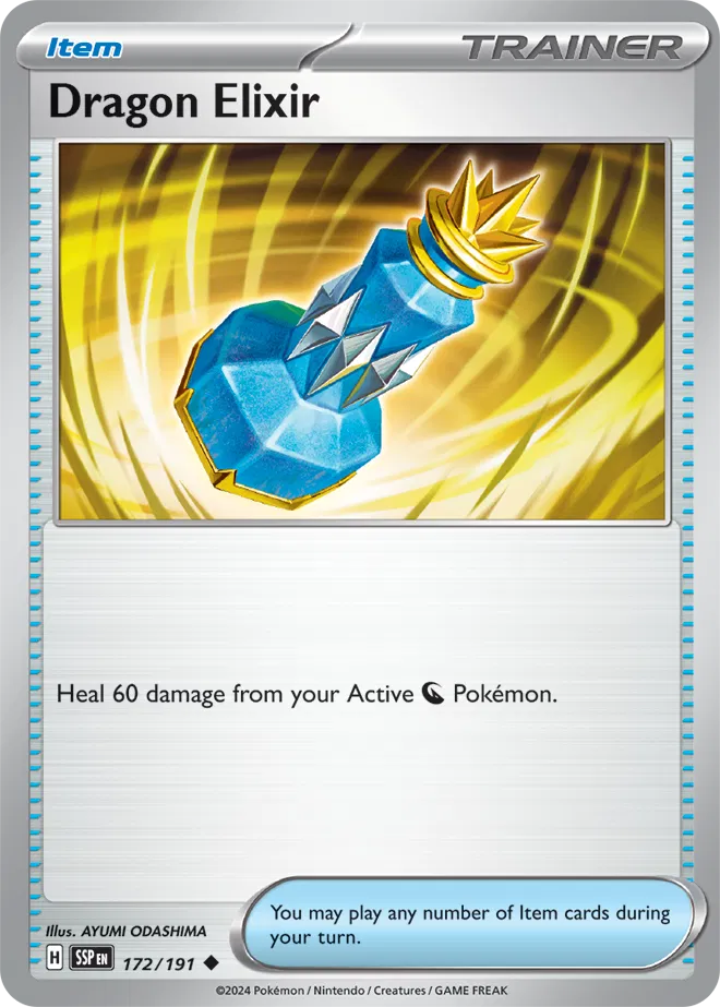 172/191 Dragon Elixir Reverse Holo