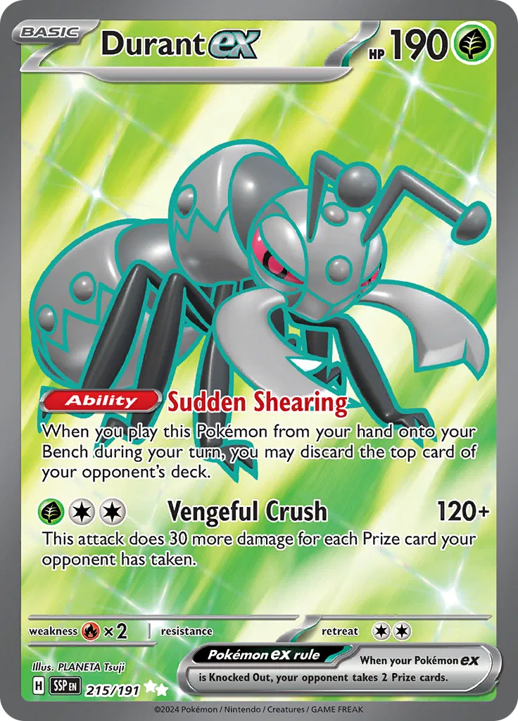 215/191 Durant EX