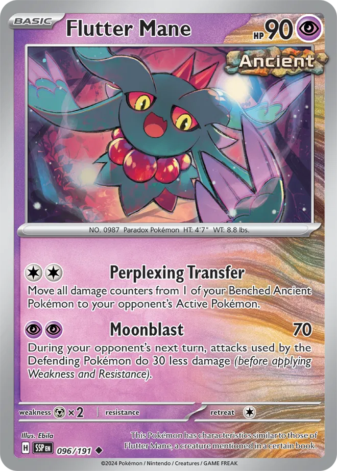 096/191 Flutter Mane Reverse Holo