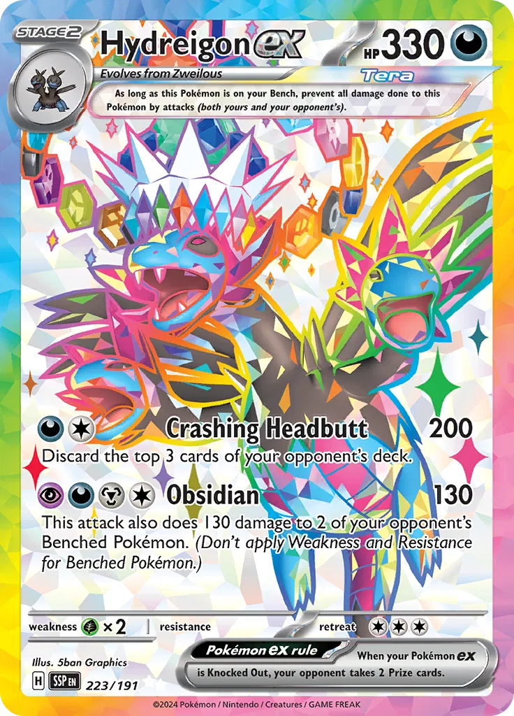 223/191 Hydreigon EX