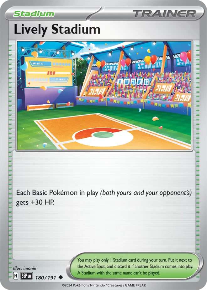 180/191 Lively Stadium Reverse Holo