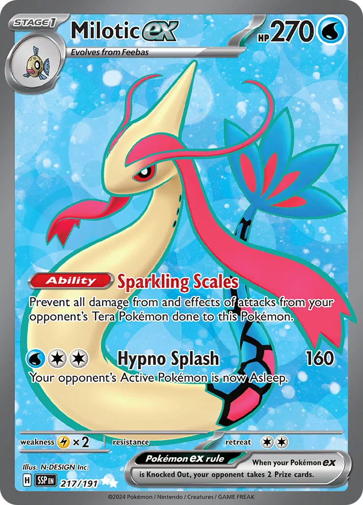 217/191 Milotic EX